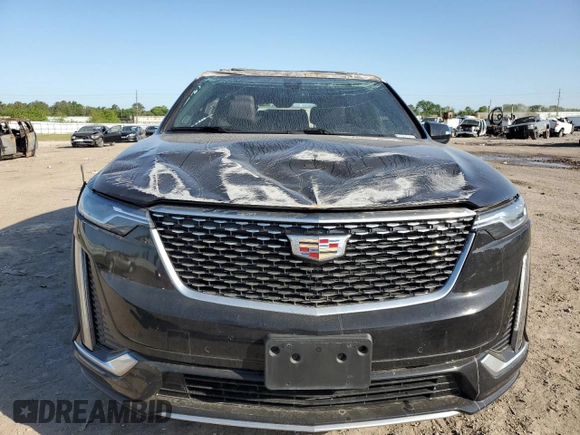 2024 Cadillac XT6 FWD Premium Luxury with VIN 1GYKPCRS7RZ709179, listed as a Copart auction lot 52251305 with 19,442 mi miles and Salvage title. Bid and sale history available at DreamBid. Image 5.