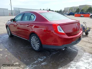 2013 Lincoln MKS with VIN 1LNHL9DK2DG610615, listed as a IAAI auction lot 41848247 with 46,832 mi miles. Bid and sale history available at carsss.com. Image 3.