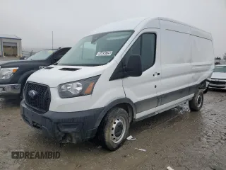 2023 Ford Transit Cargo with VIN 1FTBR1C89PKB17919, listed as a Copart auction lot 44934725 with Not Provided miles and Non Repairable. Bid and sale history available at carsss.com. Image 1.