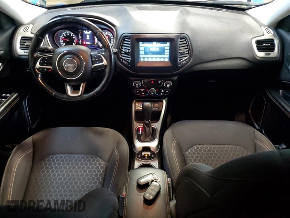 2021 Jeep Compass Sport with VIN 3C4NJCAB3MT598775, listed as a Copart auction lot 57659685 with 39,444 mi miles and Clean title. Bid and sale history available at DreamBid. Image 8.