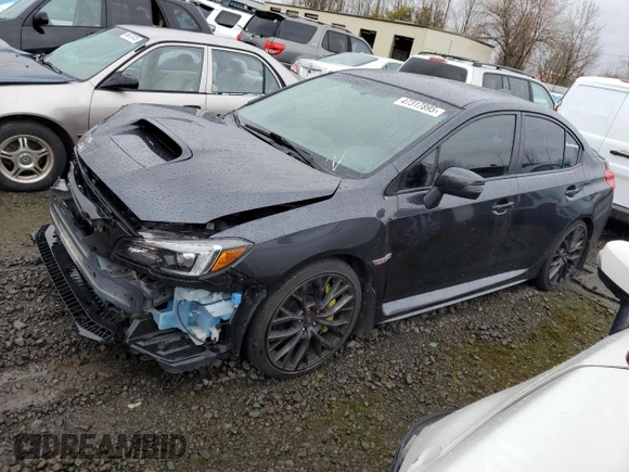 2019 Subaru WRX STI with VIN JF1VA2S60K9807171, listed as a Copart auction lot 47317895 with 39,647 mi miles and Salvage Title. Bid and sale history available at carsss.com. Image 1.