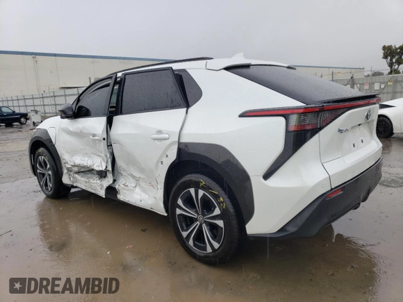 2023 Toyota bZ4X XLE with VIN JTMAAAAA2PA027753, listed as a Copart auction lot 39182674 with 921 mi miles and . Bid and sale history available at DreamBid. Image 2.