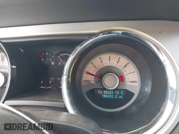 2012 Ford Mustang Premium with VIN 1ZVBP8AM0C5221428, listed as a IAAI auction lot 42273202 with 196,402 mi miles and . Bid and sale history available at DreamBid. Image 7.