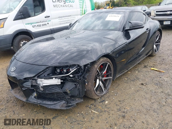 2022 Toyota Supra 3.0 with VIN WZ1DB0C01NW051973, listed as a IAAI auction lot 42030614 with Not Provided miles and . Bid and sale history available at DreamBid. Image 19.