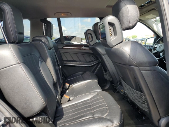 2014 Mercedes-Benz GL 450 with VIN 4JGDF7CE5EA385813, listed as a Copart auction lot 59361785 with 121,131 mi miles and Salvage title. Bid and sale history available at DreamBid. Image 11.