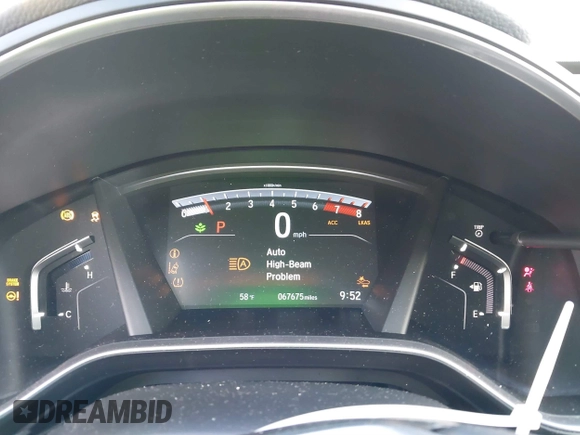 2019 Honda CR-V EX-L with VIN 5J6RW1H88KA034703, listed as a IAAI auction lot 41573751 with 67,675 mi miles. Bid and sale history available at carsss.com. Image 7.