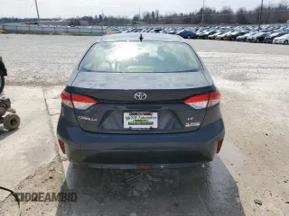 2023 Toyota Corolla LE z VIN JTDB4MEE3P3014377, wystawiony jako Copart lot #48761545 z przebiegiem 8 798 mil mil oraz Szkoda całkowita • Salvage title. Historia ofert i sprzedaży dostępna na DreamBid. Obrazek 6.
