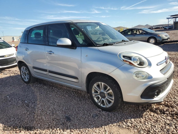 2019 FIAT 500L Pop with VIN ZFBNFAAHXKZ042353, listed as a Copart auction lot 77171484 with 78,373 mi miles and Salvage Title. Bid and sale history available at carsss.com. Image 4.