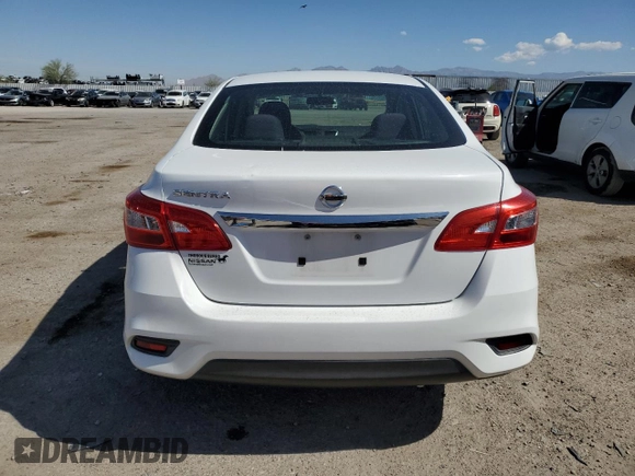 2017 Nissan Sentra S with VIN 3N1AB7AP1HY395569, listed as a Copart auction lot 53521285 with 66,254 mi miles and Salvage Title. Bid and sale history available at DreamBid. Image 6.