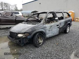 2002 Dodge Caravan EX with VIN 2B8GP74L52R707624, listed as a Copart auction lot 80901914 with 0 mi miles and Non Repairable. Bid and sale history available at carsss.com. Image 1.