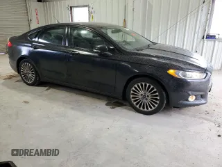 2016 Ford Fusion Titanium with VIN 3FA6P0K98GR108500, listed as a Copart auction lot 50718385 with 153,456 mi miles and Clean Title. Bid and sale history available at carsss.com. Image 4.