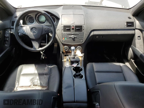 2009 Mercedes-Benz C 350 Sport with VIN WDDGF56X79F208987, listed as a Copart auction lot 56785365 with 155,175 mi miles and Clean title. Bid and sale history available at DreamBid. Image 8.