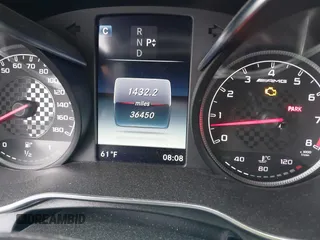 2017 Mercedes-Benz C 43 AMG with VIN WDDWJ6EB1HF501160, listed as a IAAI auction lot 42185283 with 36,450 mi miles and . Bid and sale history available at carsss.com. Image 7.