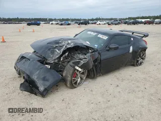 2013 Nissan 370Z with VIN JN1AZ4EH6DM384187, listed as a Copart auction lot 87746315 with 107,678 mi miles and Salvage Title. Bid and sale history available at carsss.com. Image 1.