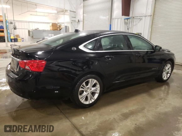 2014 Chevrolet Impala LT with VIN 2G1125S35E9228598, listed as a Copart auction lot 46658085 with 115,102 mi miles and Salvage Title. Bid and sale history available at DreamBid. Image 3.