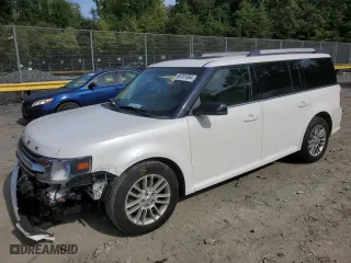 2013 Ford Flex SEL with VIN 2FMGK5C85DBD05422, listed as a Copart auction lot 87801505 with 210,765 mi miles and Non Repairable. Bid and sale history available at carsss.com. Image 1.