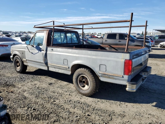 1992 Ford F-150 with VIN 1FTDF15YXNPA60869, listed as a Copart auction lot 41654505 with 0 mi miles and Clean Title. Bid and sale history available at carsss.com. Image 2.