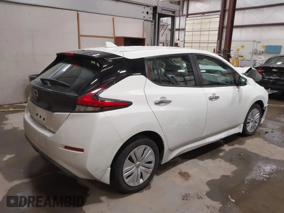 2024 Nissan LEAF S z VIN 1N4AZ1BV4RC550165, wystawiony jako IAAI lot #41577935 z przebiegiem 13 361 mil mil oraz . Historia ofert i sprzedaży dostępna na DreamBid. Obrazek 4.