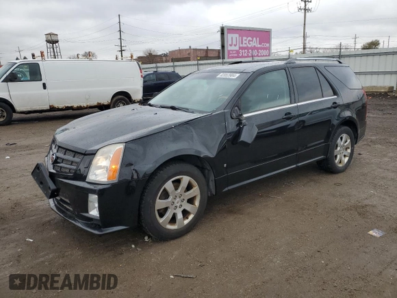 2007 Cadillac SRX with VIN 1GYEE63A270174705, listed as a Copart auction lot 82053904 with 161,320 mi miles and Salvage Title. Bid and sale history available at carsss.com. Image 1.