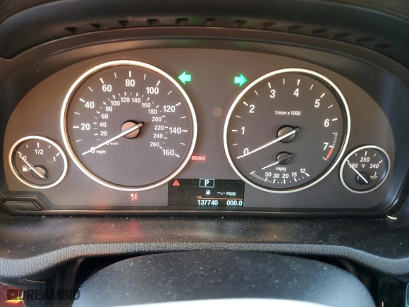 2016 BMW X3 xDrive28i with VIN 5UXWX9C55G0D74567, listed as a Copart auction lot 50083835 with 137,740 mi miles and Salvage Title. Bid and sale history available at carsss.com. Image 9.