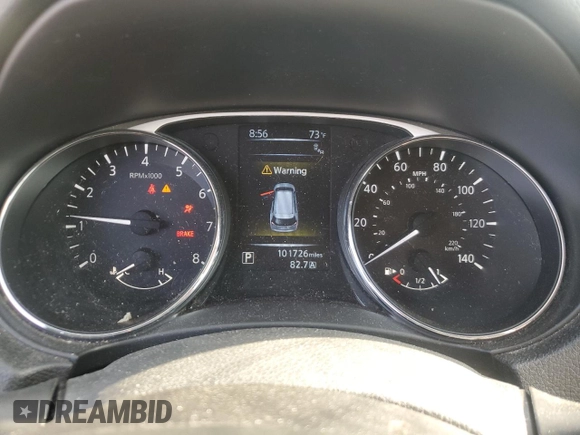 2016 Nissan Rogue SV with VIN 5N1AT2MV5GC910986, listed as a Copart auction lot 54990715 with 101,726 mi miles and Salvage Title. Bid and sale history available at DreamBid. Image 9.