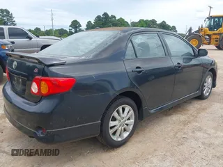 2009 Toyota Corolla with VIN 1NXBU40E19Z135389, listed as a IAAI auction lot 42188550 with 215,054 mi miles. Bid and sale history available at carsss.com. Image 4.