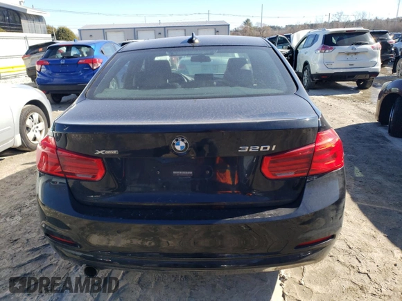 2018 BMW 3 Series 320i xDrive with VIN WBA8E5G58JNU47907, listed as a Copart auction lot 47214105 with 68,631 mi miles and Salvage Title. Bid and sale history available at carsss.com. Image 6.