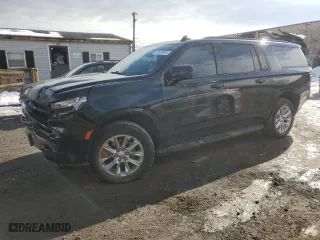 2022 Chevrolet Suburban RST with VIN 1GNSKEKD4NR239125, listed as a Copart auction lot 89105445 with 107,228 mi miles and Salvage Title. Bid and sale history available at carsss.com. Image 1.