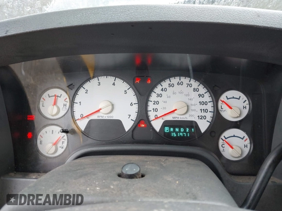 2006 Dodge 1500 SLT with VIN 1D7HU16286J125181, listed as a IAAI auction lot 41606294 with 151,971 mi miles and . Bid and sale history available at DreamBid. Image 7.