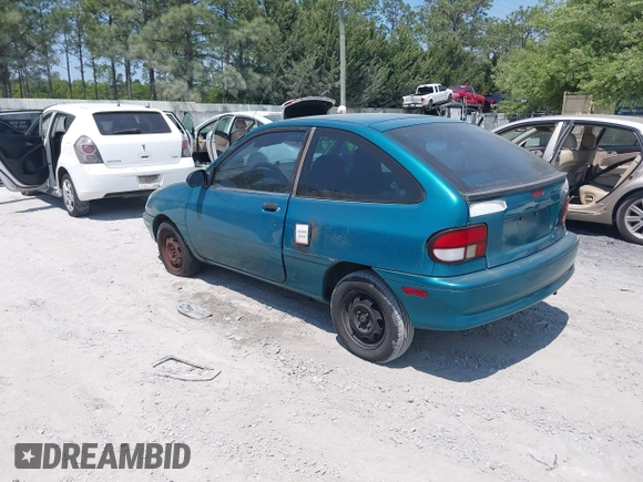 1995 Ford Aspire with VIN KNJLT05H3S6102568, listed as a IAAI auction lot 42062381 with 178,561 mi miles and . Bid and sale history available at DreamBid. Image 3.