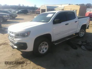 2022 Chevrolet Colorado 2WD Work Truck with VIN 1GCGSBEN4N1147688, listed as a IAAI auction lot 40993608 with 129,023 mi miles and . Bid and sale history available at DreamBid. Image 2.