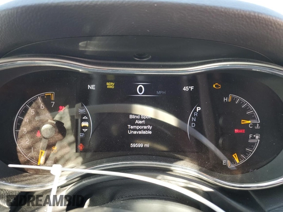 2019 Jeep Grand Cherokee Limited with VIN 1C4RJFBG5KC845476, listed as a Copart auction lot 44441785 with 59,599 mi miles and Salvage Title. Bid and sale history available at carsss.com. Image 9.