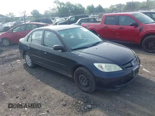 2005 Honda Civic LX z VIN 2HGES16505H596157, wystawiony jako IAAI lot #42485829 z przebiegiem 250 844 mil mil oraz . Historia ofert i sprzedaży dostępna na DreamBid. Obrazek 1.