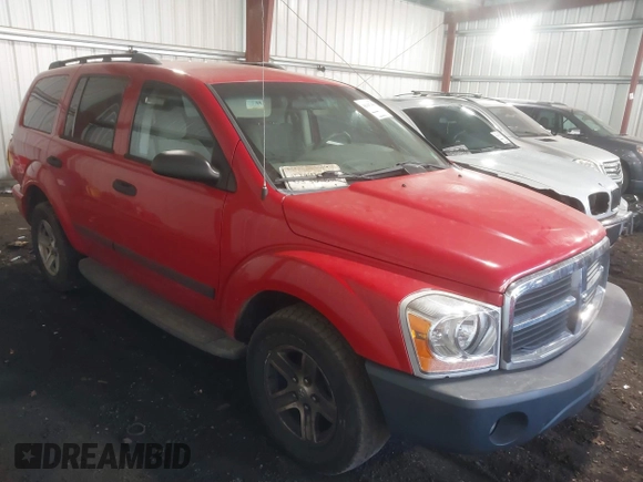 2006 Dodge Durango SLT with VIN 1D4HD48N56F107567, listed as a IAAI auction lot 41447498 with 198,393 mi miles and . Bid and sale history available at DreamBid. Image 1.