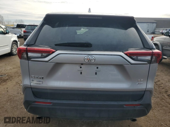2022 Toyota RAV4 LE with VIN 2T3F1RFVXNW287896, listed as a Copart auction lot 82143804 with 56,981 mi miles and Clean Title. Bid and sale history available at carsss.com. Image 6.