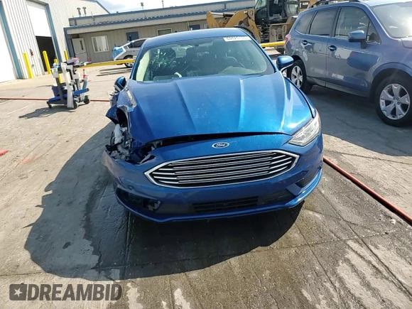 2017 Ford Fusion SE with VIN 3FA6P0HDXHR410660, listed as a Copart auction lot 64426135 with 79,936 mi miles and Salvage title. Bid and sale history available at DreamBid. Image 14.