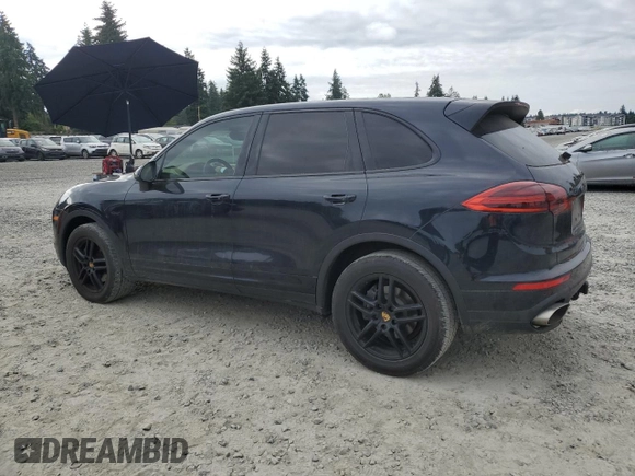 2016 Porsche Cayenne Diesel with VIN WP1AF2A20GKA43961, listed as a Copart auction lot 63634225 with 81,449 mi miles and Salvage title. Bid and sale history available at DreamBid. Image 2.