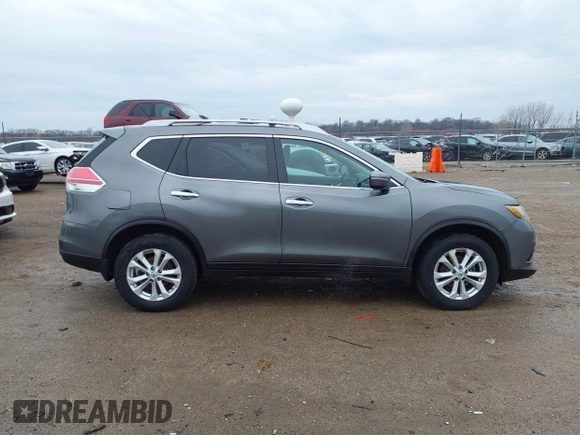 2014 Nissan Rogue S with VIN 5N1AT2MV2EC819333, listed as a IAAI auction lot 41722293 with 161,283 mi miles. Bid and sale history available at carsss.com. Image 14.