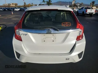 2017 Honda Fit EX with VIN JHMGK5H7XHS010668, listed as a Copart auction lot 87545555 with 54,452 mi miles and Salvage Title. Bid and sale history available at carsss.com. Image 6.