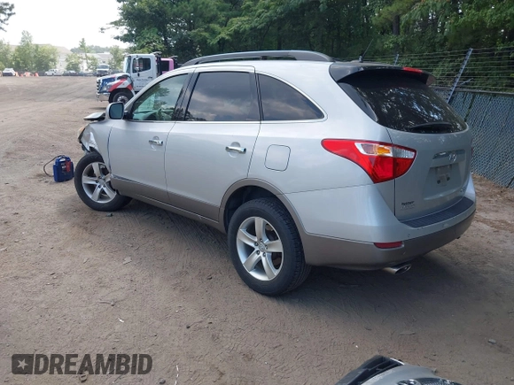2011 Hyundai Veracruz Limited with VIN KM8NU4CC6BU157885, listed as a IAAI auction lot 42590538 with 145,612 mi miles and . Bid and sale history available at DreamBid. Image 3.