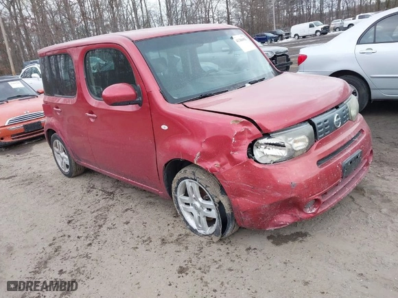 2009 Nissan Cube 1.8 Base with VIN JN8AZ28R49T118092, listed as a IAAI auction lot 41386903 with 136,818 mi miles. Bid and sale history available at carsss.com. Image 1.