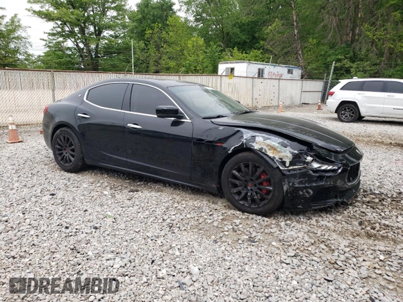 2014 Maserati Ghibli S Q4 with VIN ZAM57RTA8E1083877, listed as a Copart auction lot 57812725 with 94,088 mi miles and Clean title. Bid and sale history available at DreamBid. Image 4.