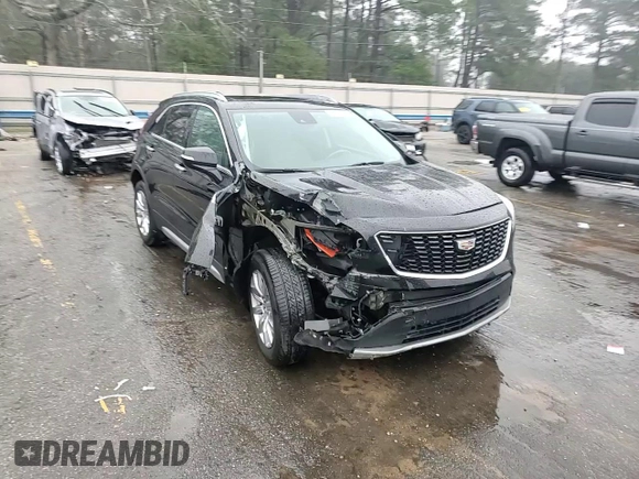 2019 Cadillac XT4 FWD Premium Luxury with VIN 1GYFZCR47KF152164, listed as a Copart auction lot 44705115 with 99,115 mi miles and Salvage Title. Bid and sale history available at carsss.com. Image 14.