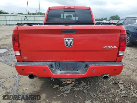2012 Ram 1500 Sport with VIN 1C6RD7HT9CS134721, listed as a Copart auction lot 61414435 with 249,058 mi miles and Clean title. Bid and sale history available at DreamBid. Image 6.