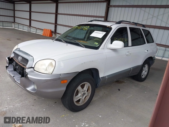 2004 Hyundai Santa Fe GLS with VIN KM8SC13D34U677767, listed as a IAAI auction lot 42054372 with 192,204 mi miles. Bid and sale history available at carsss.com. Image 2.
