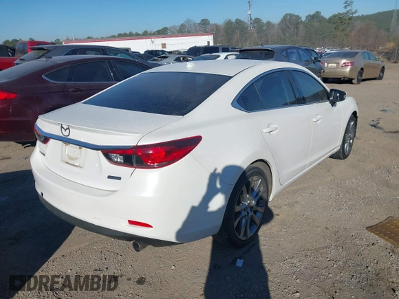 2015 Mazda 6 i Grand Touring with VIN JM1GJ1W56F1221951, listed as a IAAI auction lot 41661522 with 183,288 mi miles and . Bid and sale history available at carsss.com. Image 4.