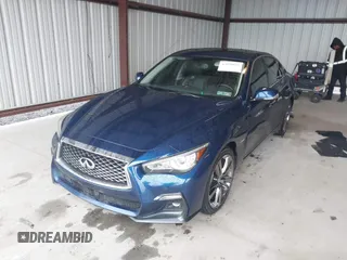 2019 Infiniti Q50 Luxe z VIN JN1EV7AR0KM591152, wystawiony jako IAAI lot #42020951 z przebiegiem 98 589 mil mil oraz . Historia ofert i sprzedaży dostępna na DreamBid. Obrazek 17.