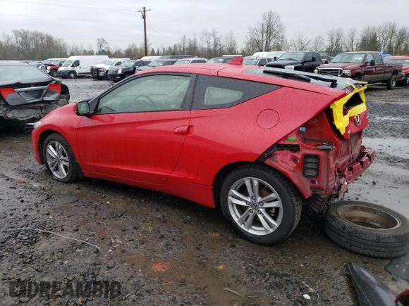 2012 Honda CR-Z with VIN JHMZF1D41CS003358, listed as a Copart auction lot 84696844 with 81,292 mi miles and Salvage Title. Bid and sale history available at carsss.com. Image 2.