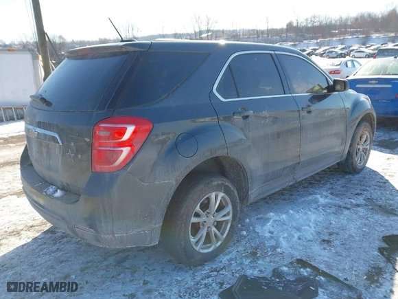 2017 Chevrolet Equinox LS with VIN 2GNFLEEKXH6153990, listed as a IAAI auction lot 41394874 with 141,990 mi miles. Bid and sale history available at carsss.com. Image 4.