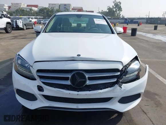 2017 Mercedes-Benz C 300 with VIN 55SWF4JB6HU210940, listed as a IAAI auction lot 41482598 with 101,135 mi miles and . Bid and sale history available at DreamBid. Image 6.